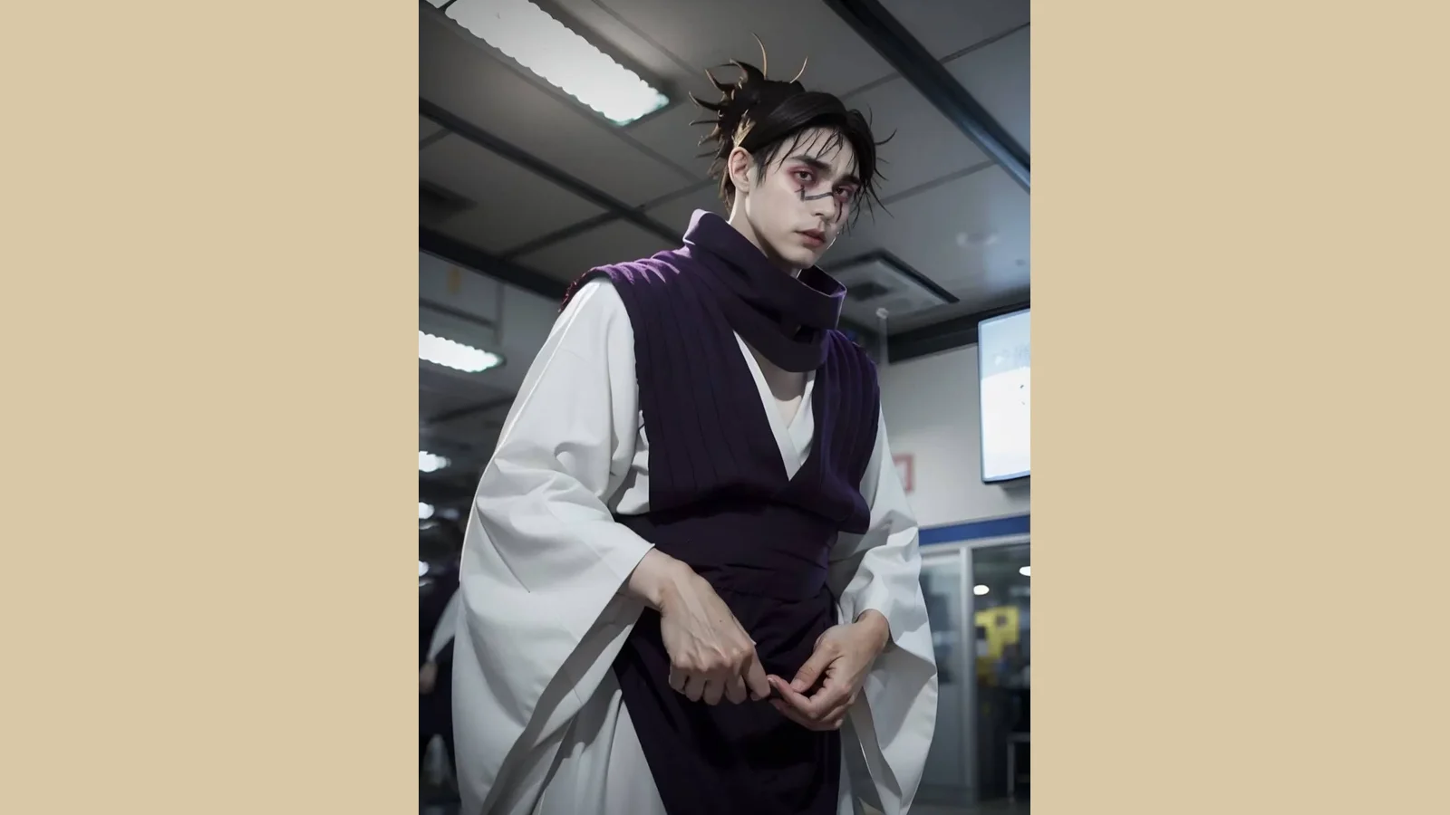 Choso from Jujutsu Kaisen, cosplay reference board cover