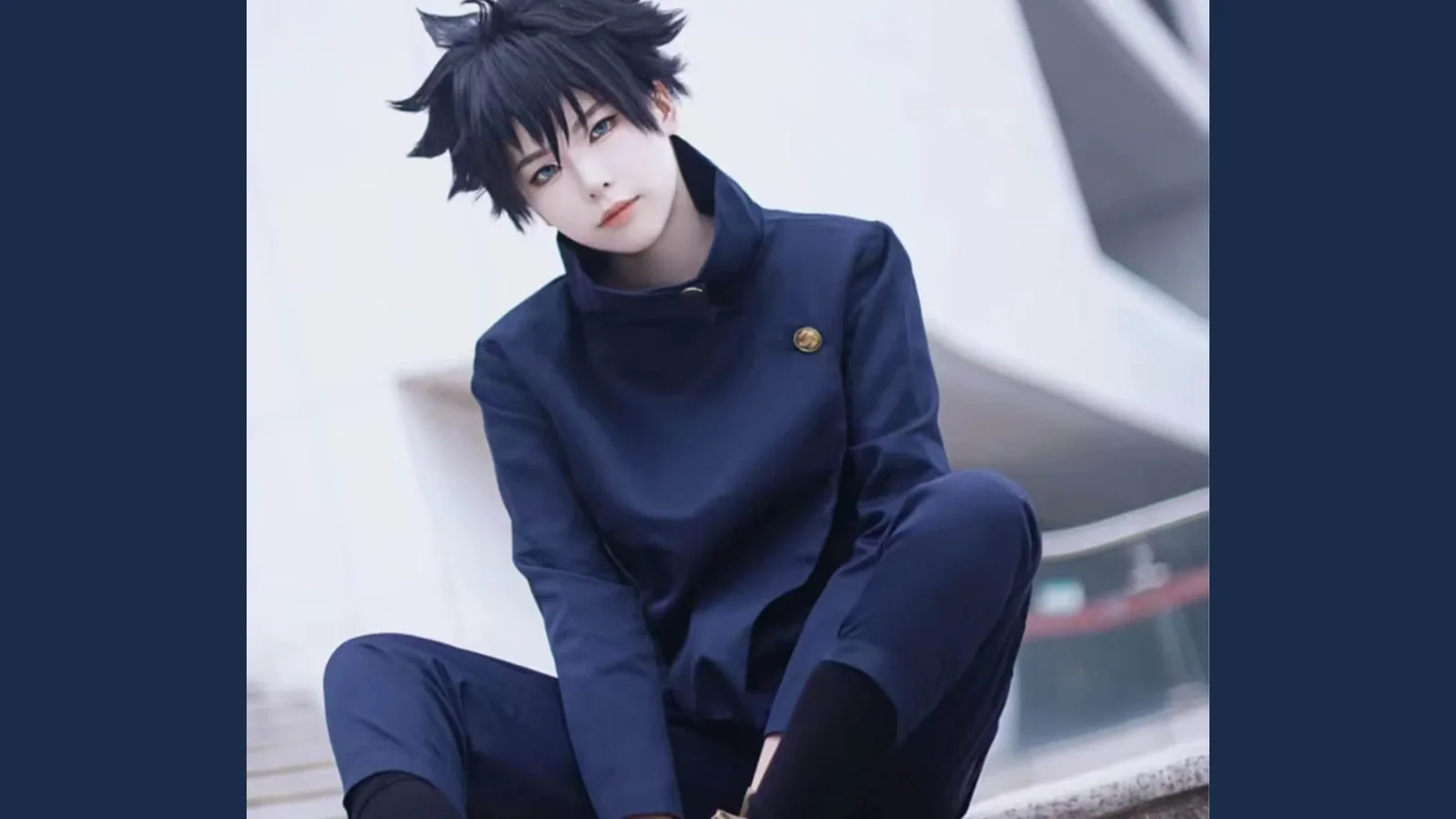 Megumi Fushiguro cosplay build from Jujutsu Kaisen