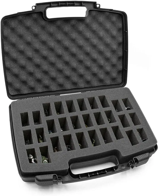 painted miniature packaging shipping foam protective case reference