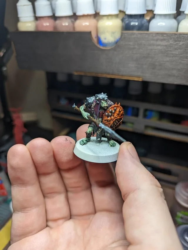 miniature painting color test approval client reference reference