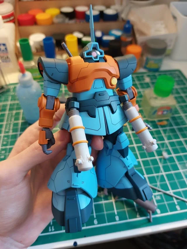 Gunpla commission paint recipe client approval color reference