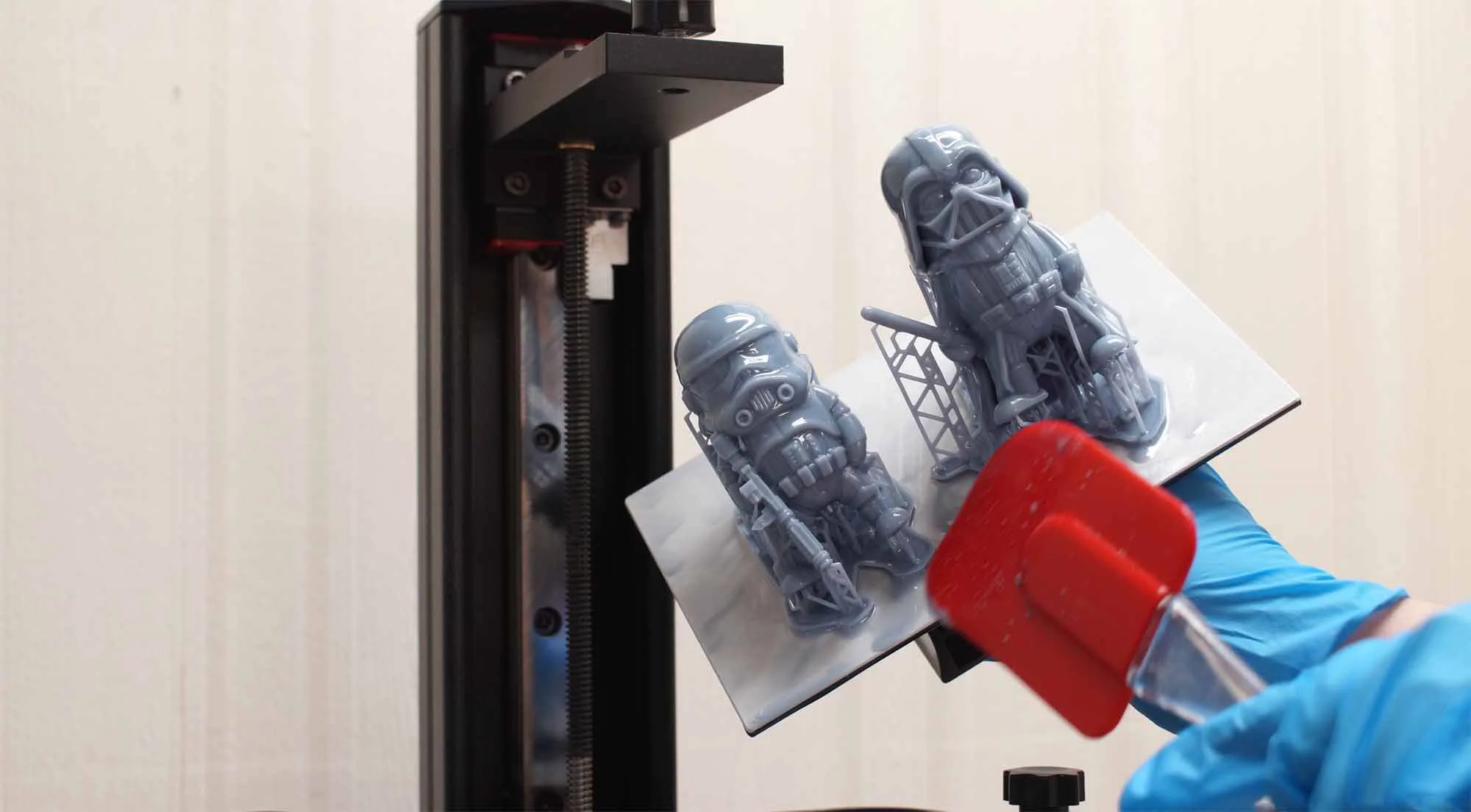 scale model resin parts cleanup preparation reference