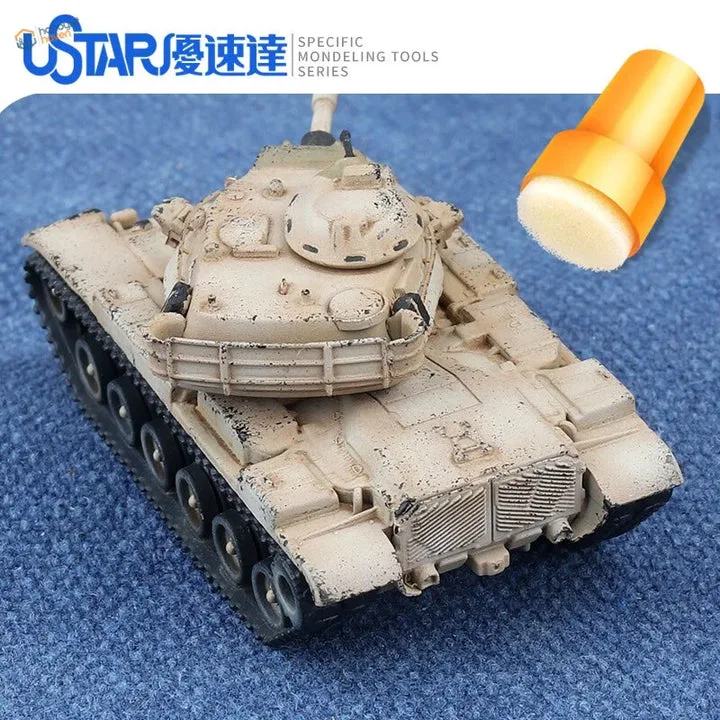 scale model weathering wash chipping technique reference