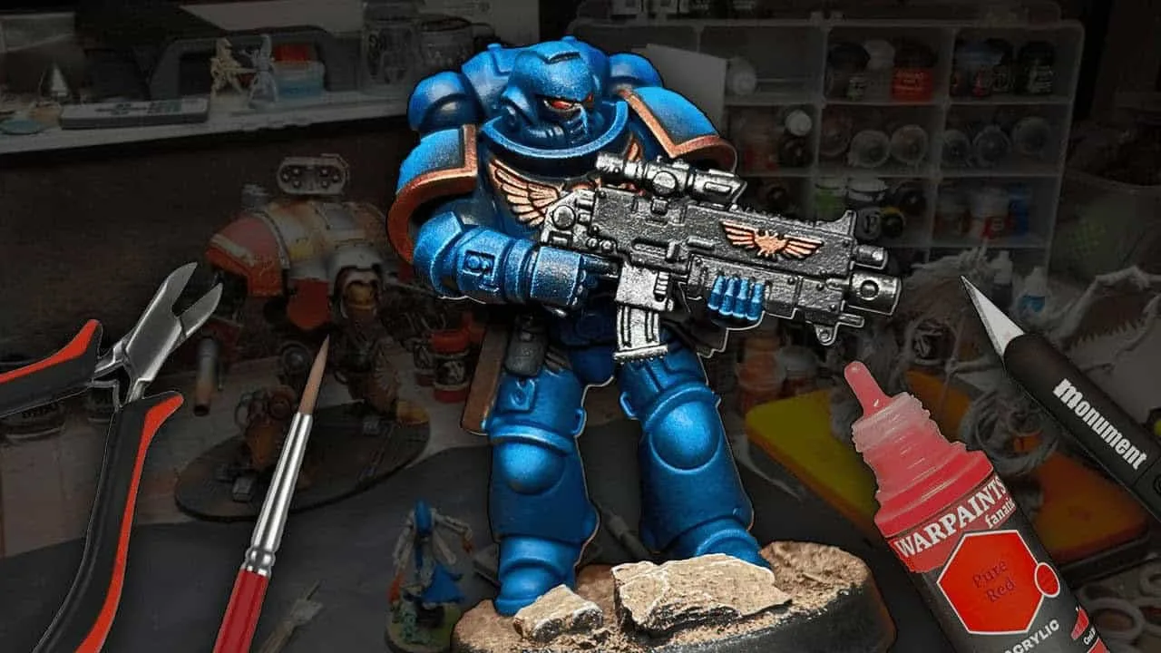 freehand design miniature painting technique reference
