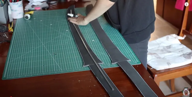 EVA foam cosplay weapon sword making tutorial reference