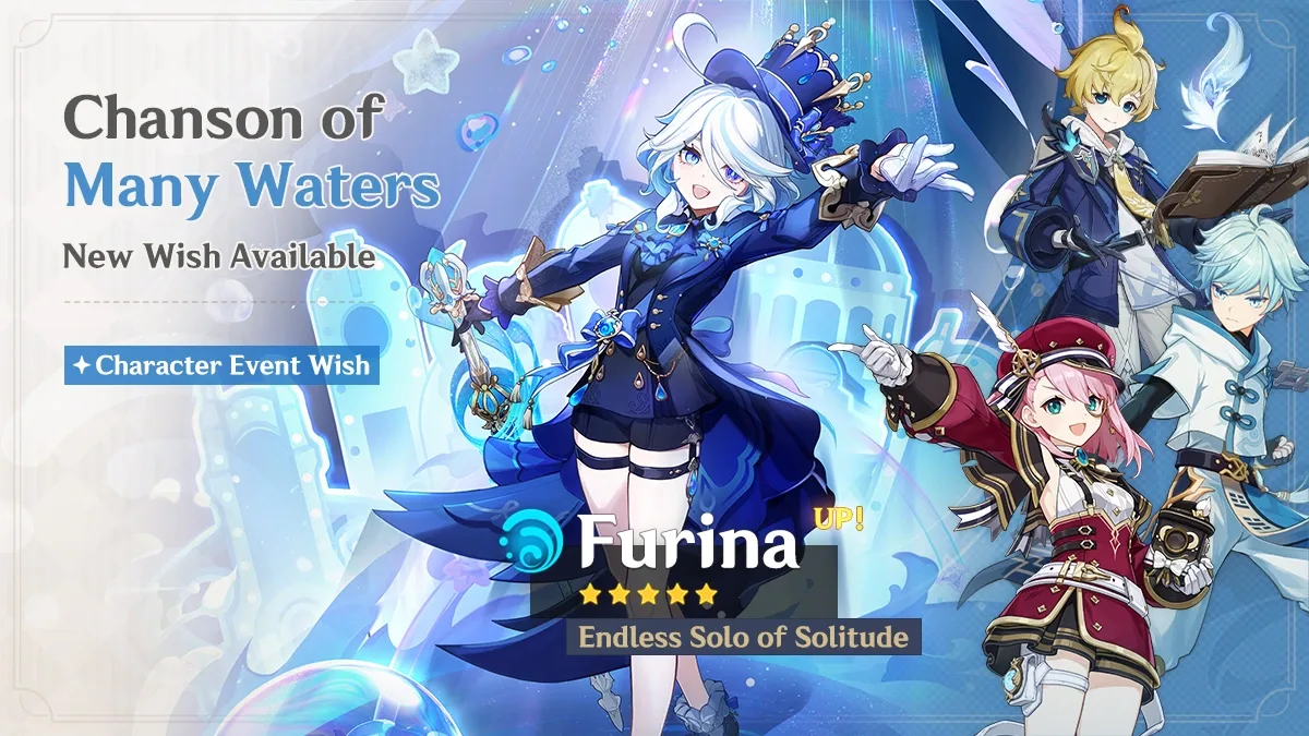 Furina full body outfit Genshin Impact Fontaine reference