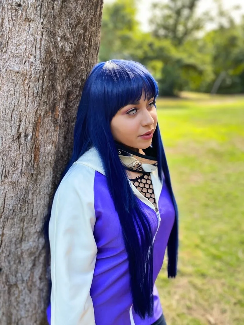 Hinata Hyuga Shippuden cosplay lavender jacket reference