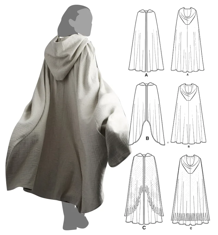 Hooded Cloak reference 2