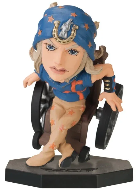 Johnny Joestar full body jockey outfit hat reference