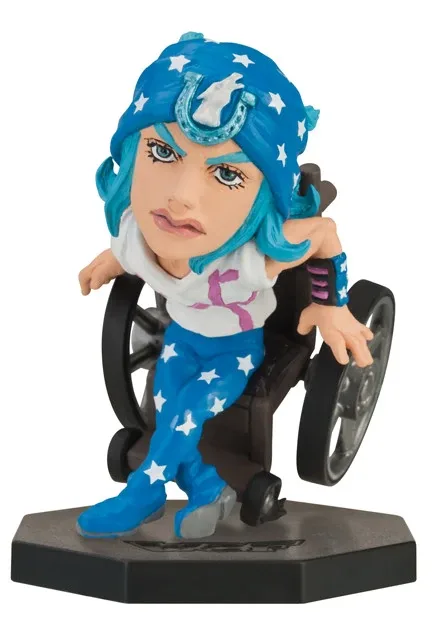Johnny Joestar full body jockey outfit hat reference