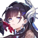 Kafka Honkai Star Rail full body wine red suit outfit reference