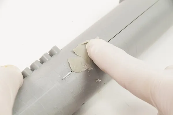 gap filling miniature putty sanding reference