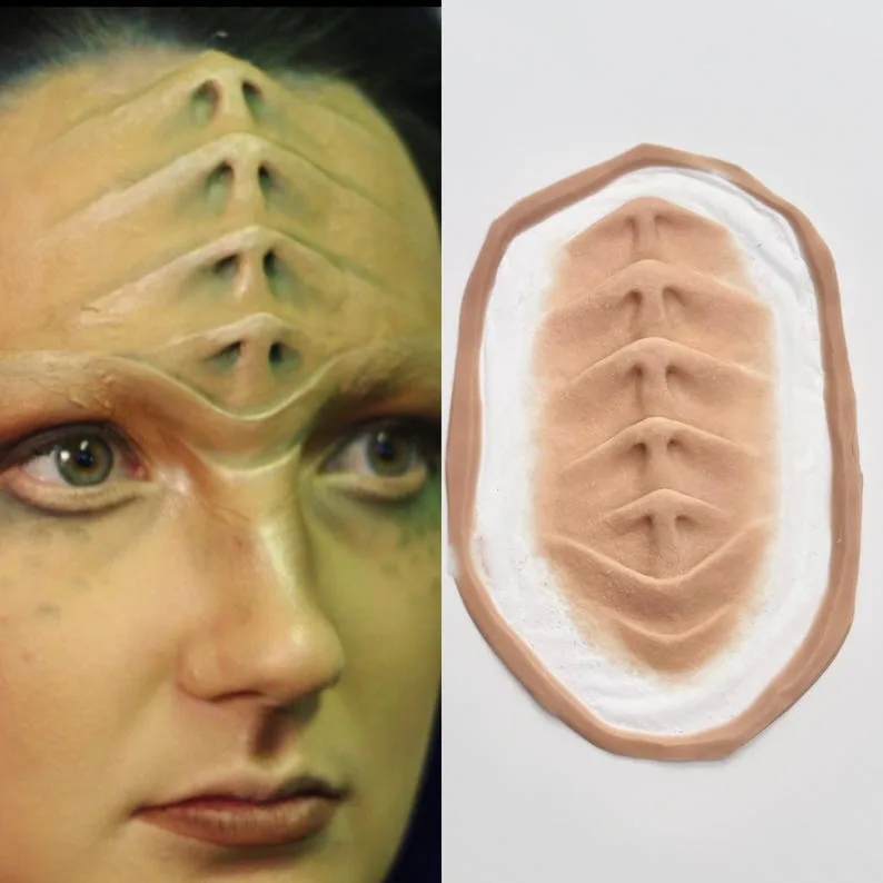 prosthetic application cosplay SFX makeup reference