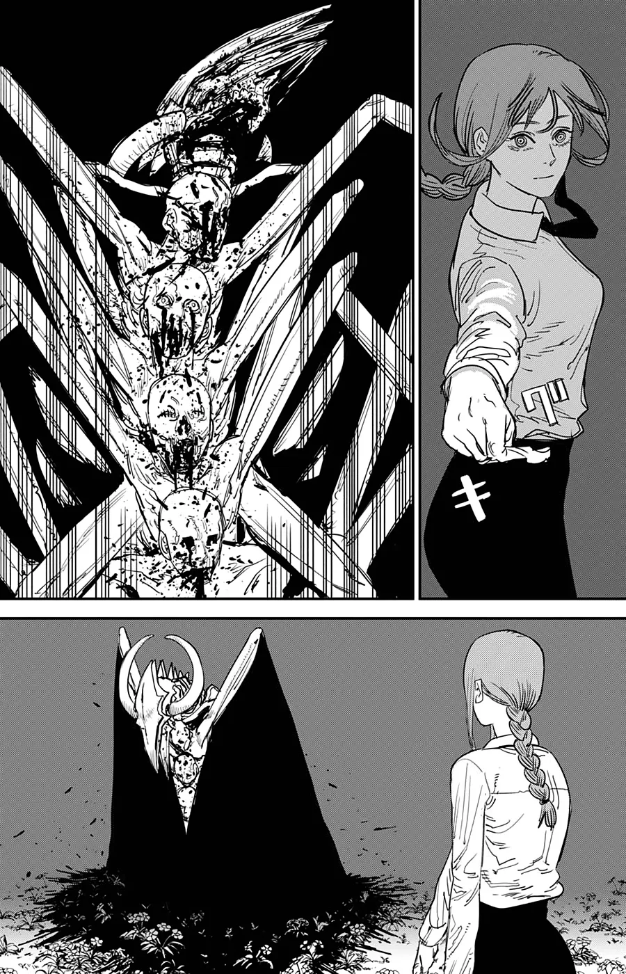 Makima full body character reference Chainsaw Man reference