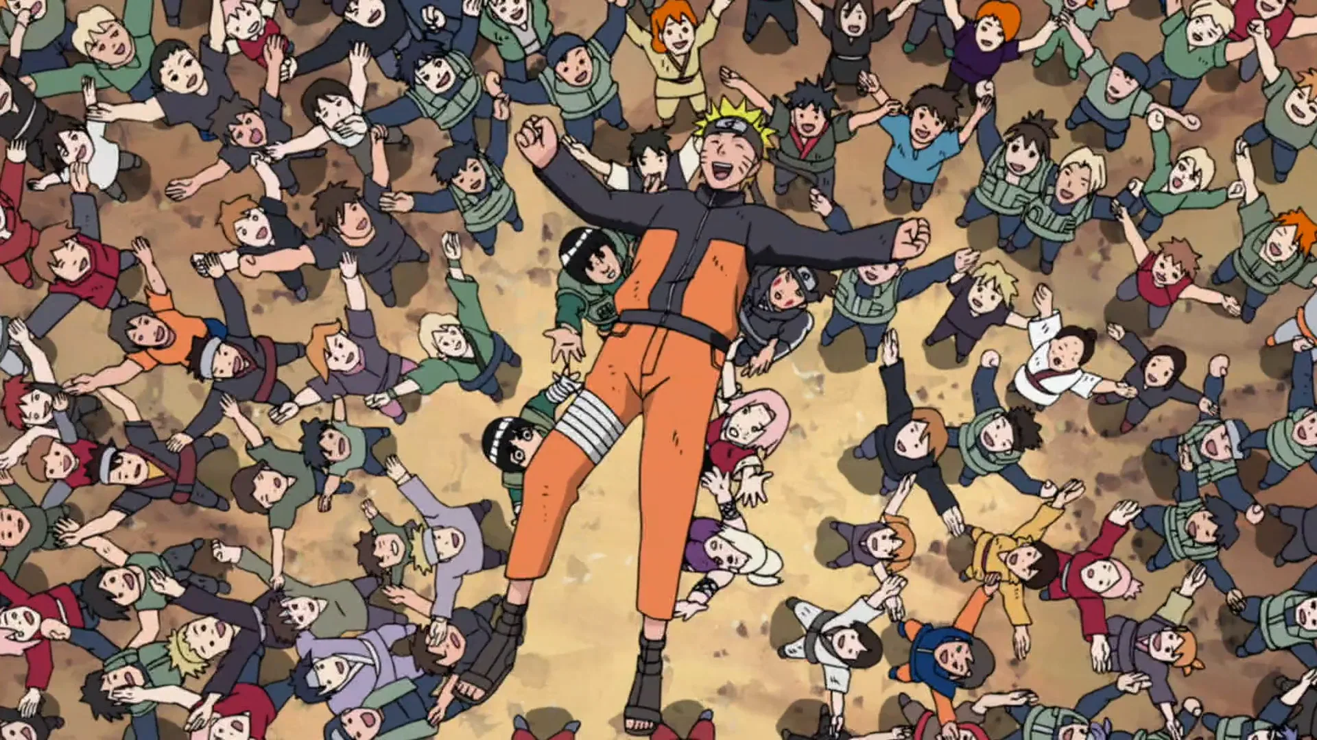 Naruto Uzumaki full body orange jumpsuit headband reference