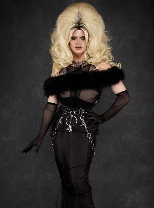drag wig styling teasing lacefront volume reference