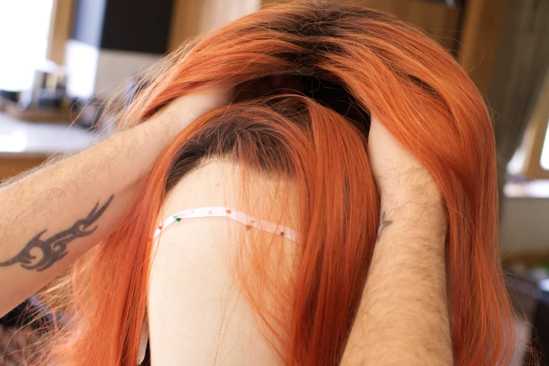 drag wig styling teasing lacefront volume reference