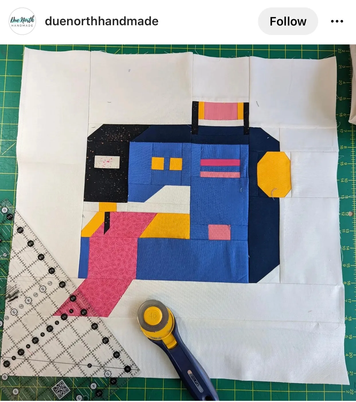 quilt block piecing sewing machine reference