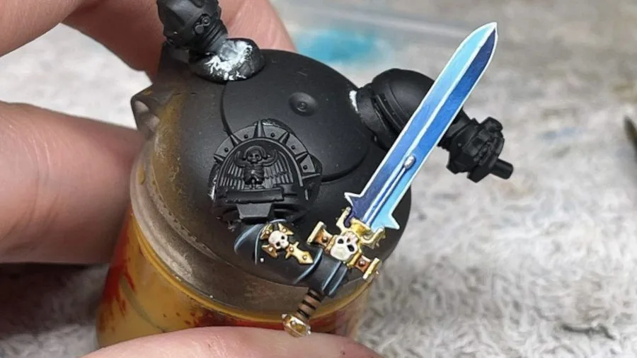 washing miniature shade technique warhammer reference