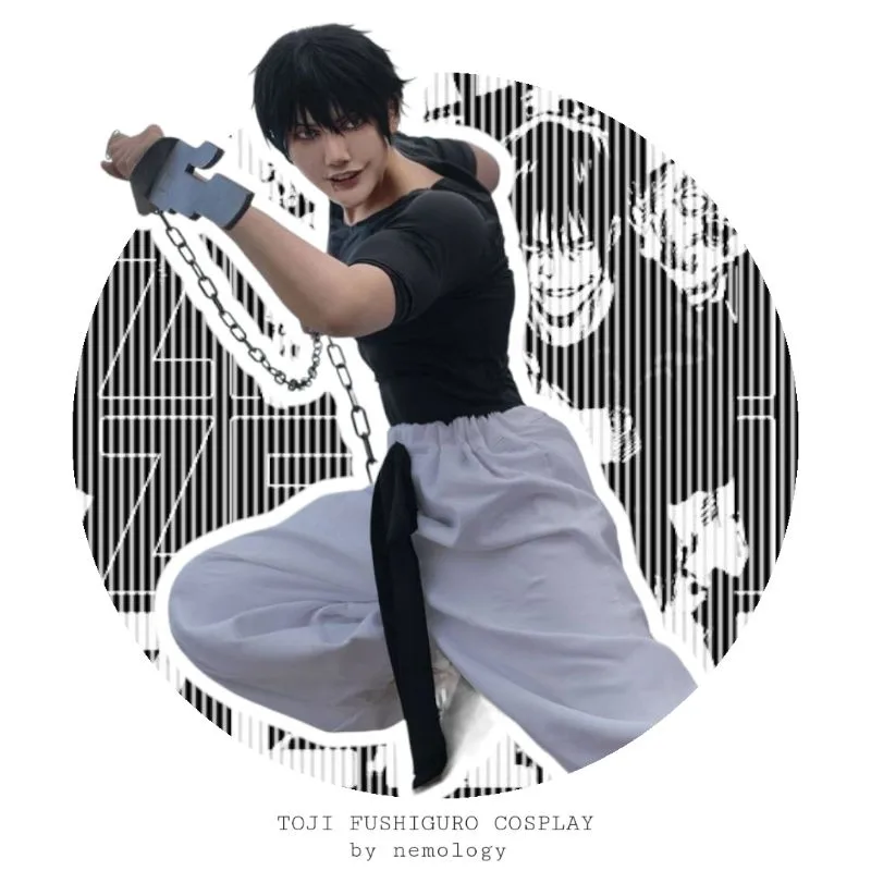 Toji Fushiguro cosplay reference