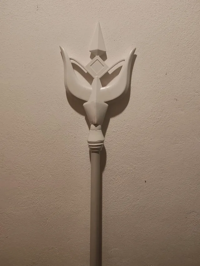 Ubel staff scythe prop cosplay Frieren reference