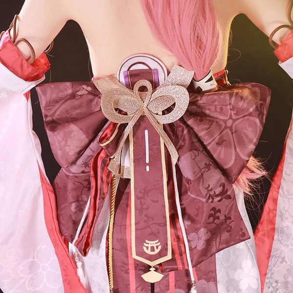 Yae Miko cosplay full costume reference